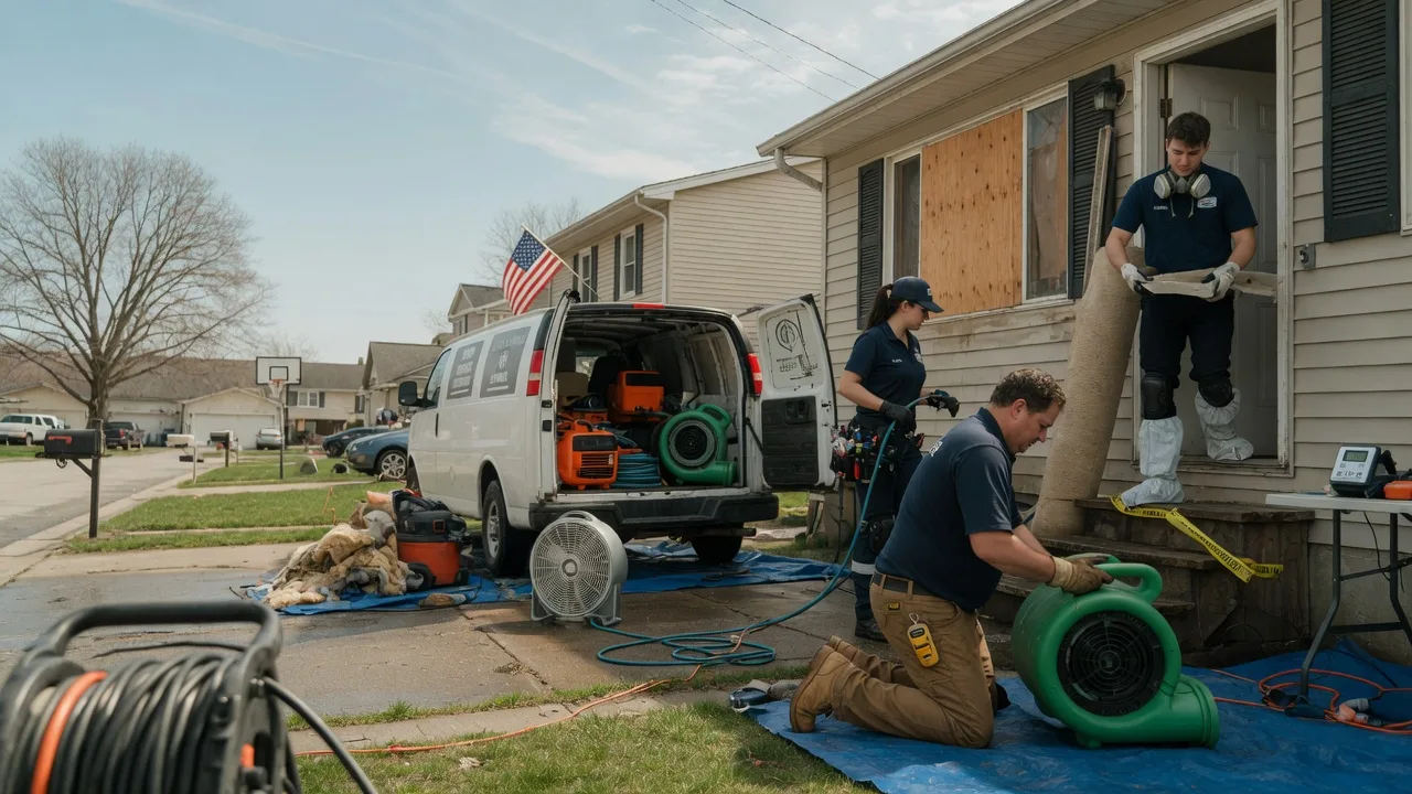 Water Damage Restoration in Railroad, PA near me